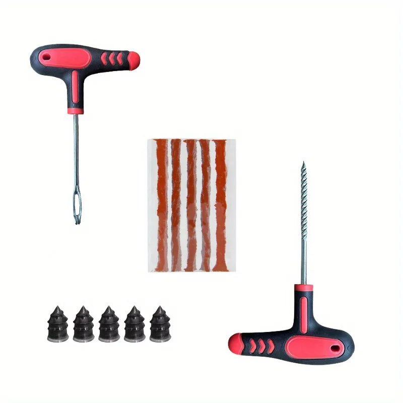Heavy-Duty Tubeless Tire Puncture Repair Kit