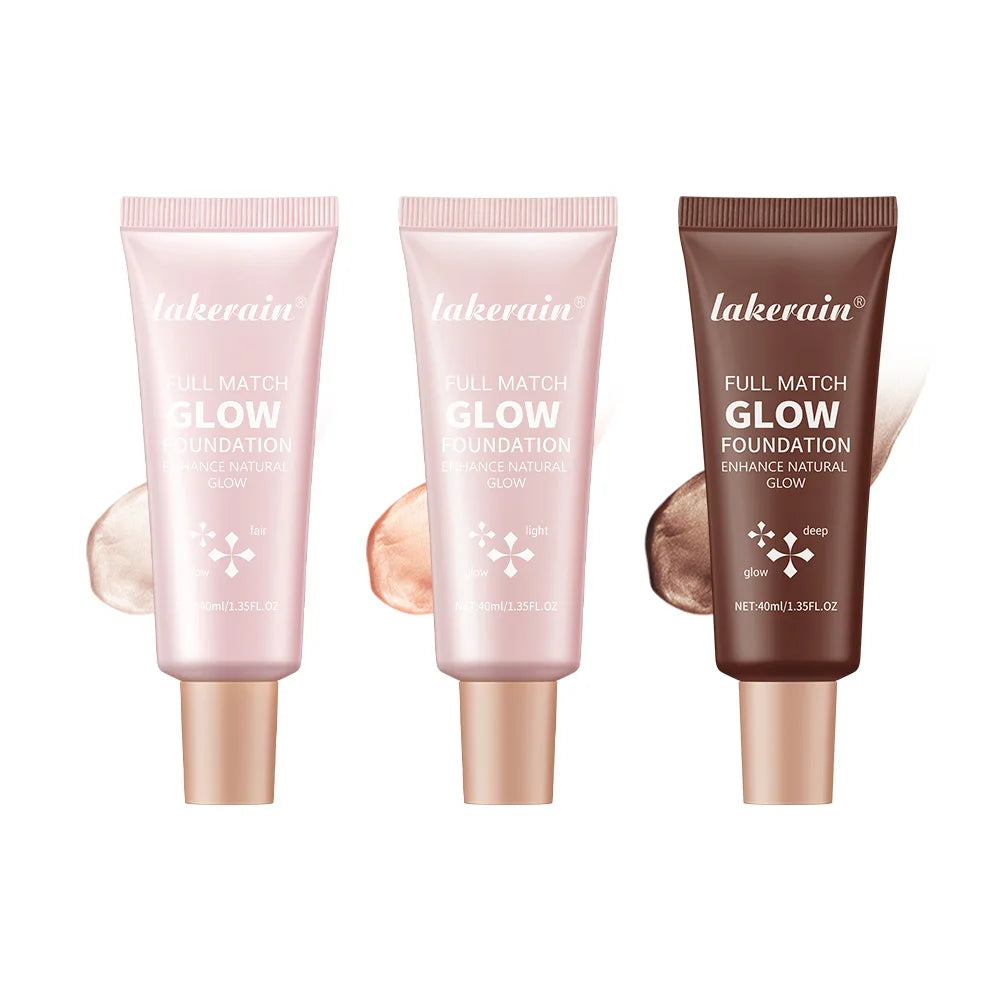 Liquid Glow Foundation and Highlighter Makeup Base - 19