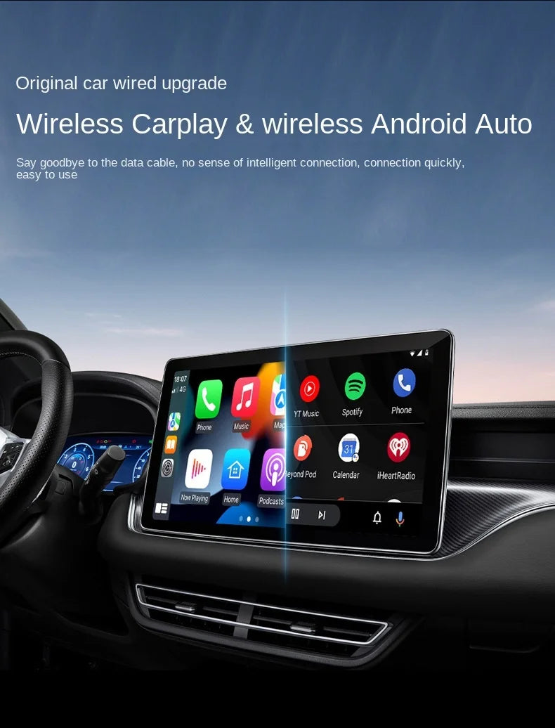 Wireless CarPlay and Android Auto 2-in-1 Adapter - 10