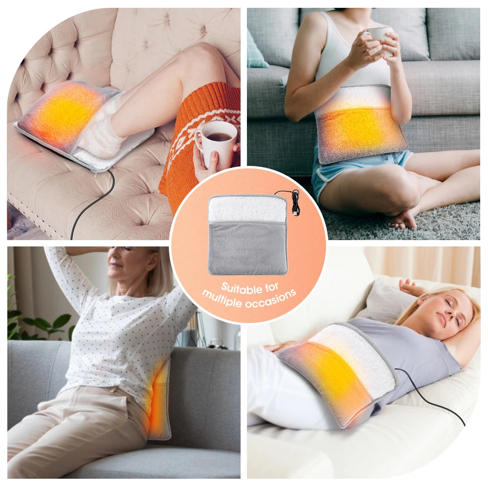 Electric Heated Foot Warmer for Office and Home