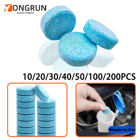 Concentrated Windshield Wiper Cleaning Tablets