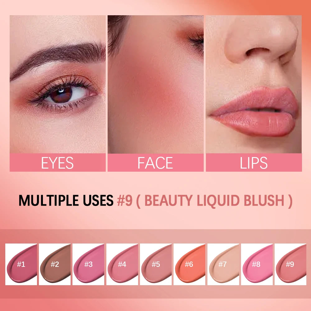 Long-Lasting Waterproof Liquid Face Blush - 5