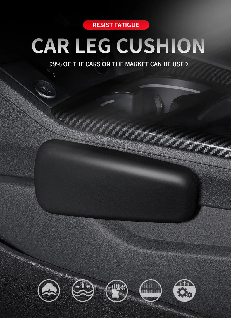 Universal Car Knee Pad Leg Rest Support Cushion Interior Accessory