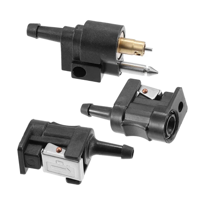 Yamaha Outboard Fuel Line Connector 1/4 Inch Hose Adapter Set