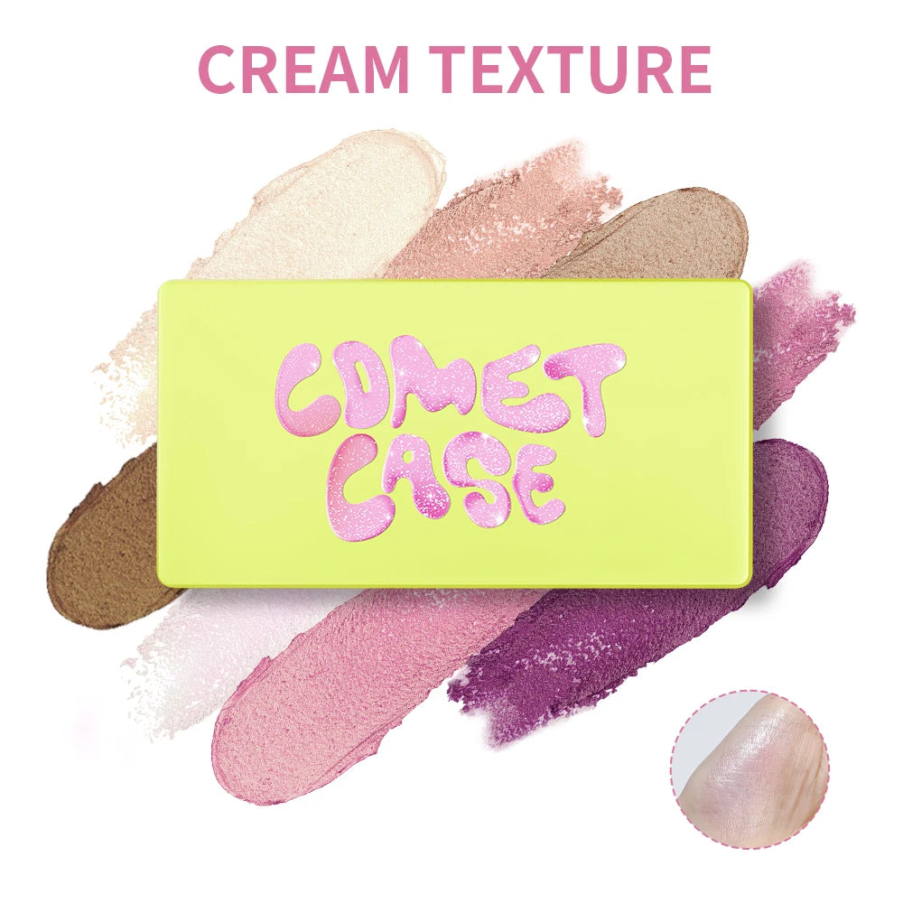 8-Color Cream Highlighter and Contour Palette - 5