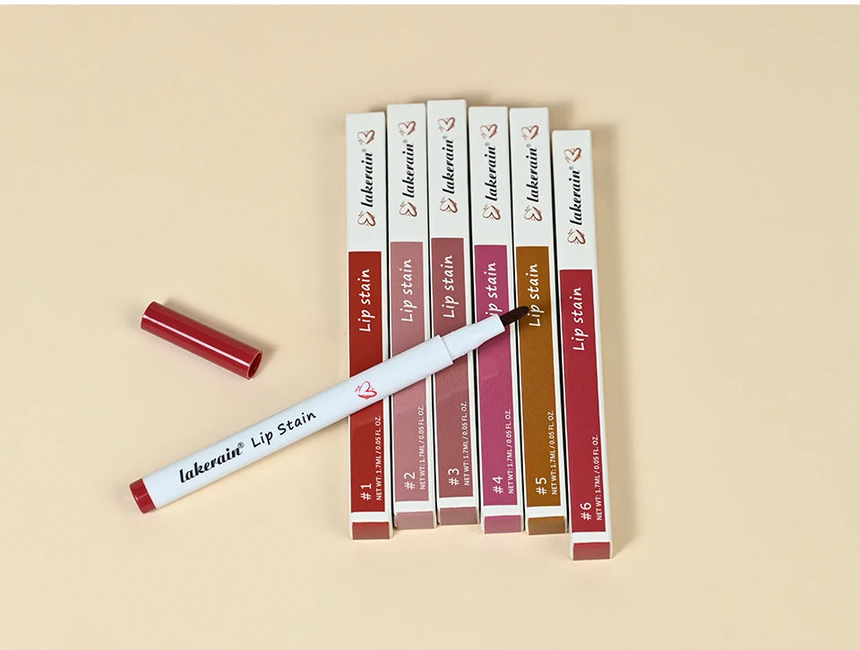 Dual-Ended Matte Lip Contour Stain and Liner Pencil