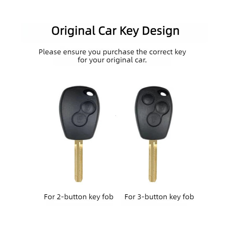 Protective TPU Key Fob Cover for Renault and Dacia Vehicles