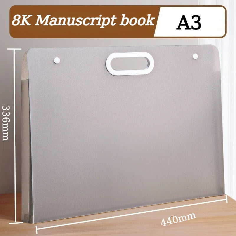 Portable Art Portfolio Storage Folder for Sketches and Artwork