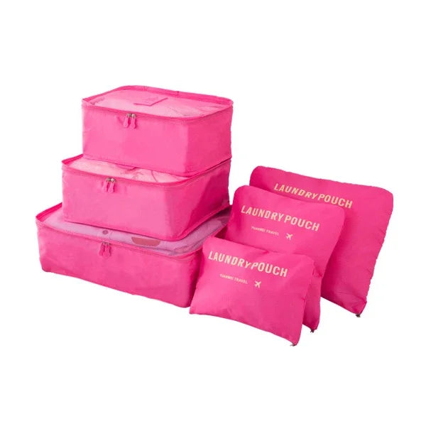 6-Piece Luggage Packing Organizer Set for Travel - 23
