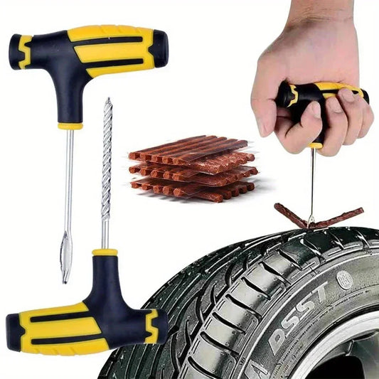 Emergency Tire Repair Tool Kit for Car and Motorcycle