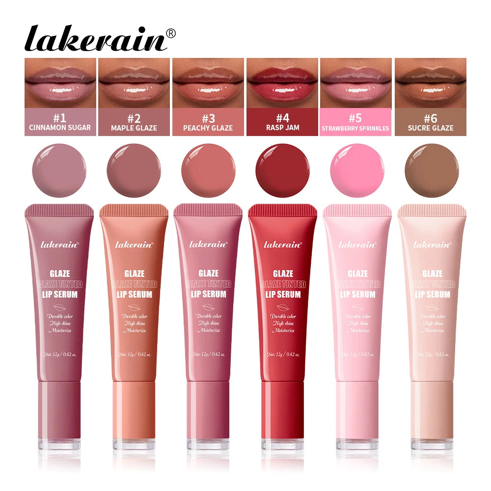 Hydrating Tinted Lip Serum for Plump and Glossy Lips - 1
