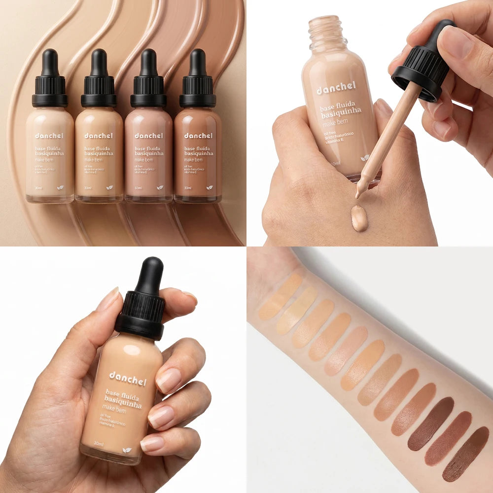 Matte Lightweight Liquid Foundation for Natural Pore-Minimizing Coverage - 20