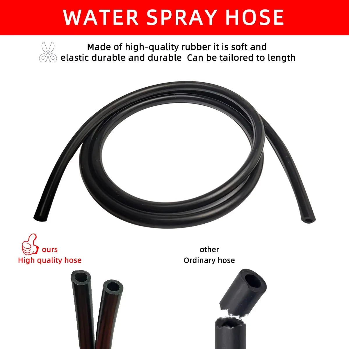 Universal Car Windshield Washer Hose and Connector Repair Kit