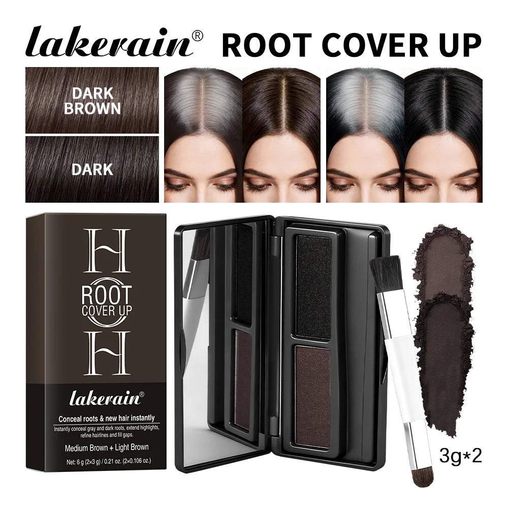 Waterproof Hairline Shadow and Root Cover Up Powder - 27