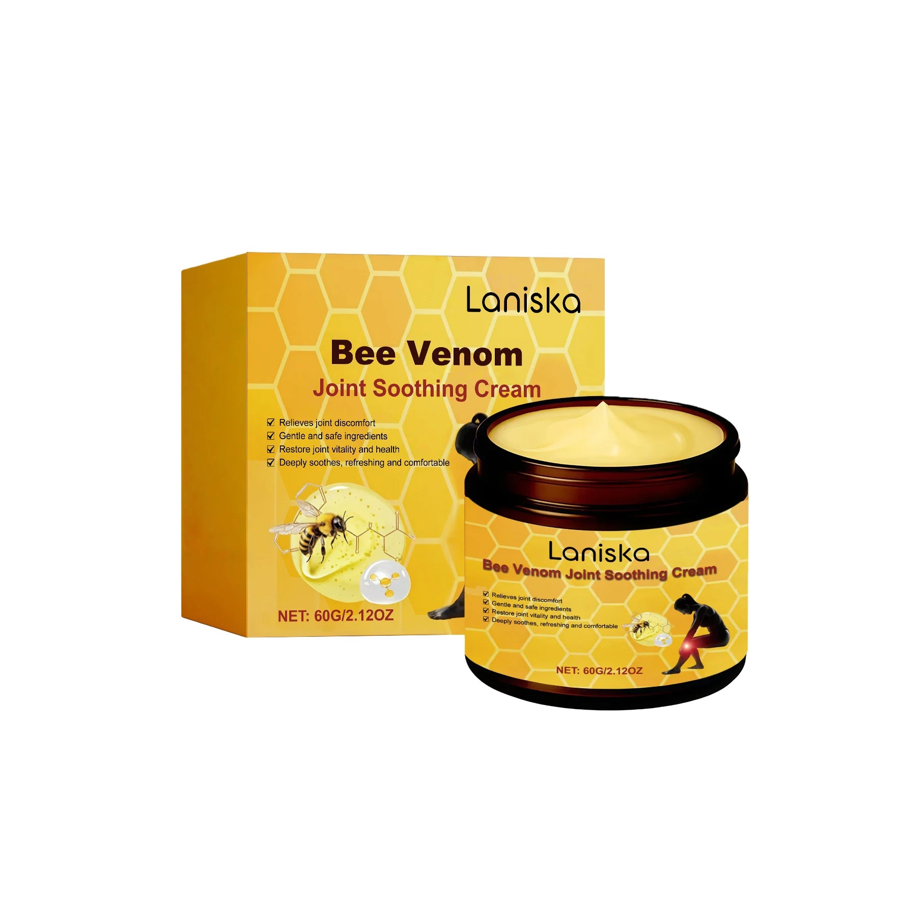 Bee Venom Joint Soothing Massage Cream for Muscles and Joints - 18