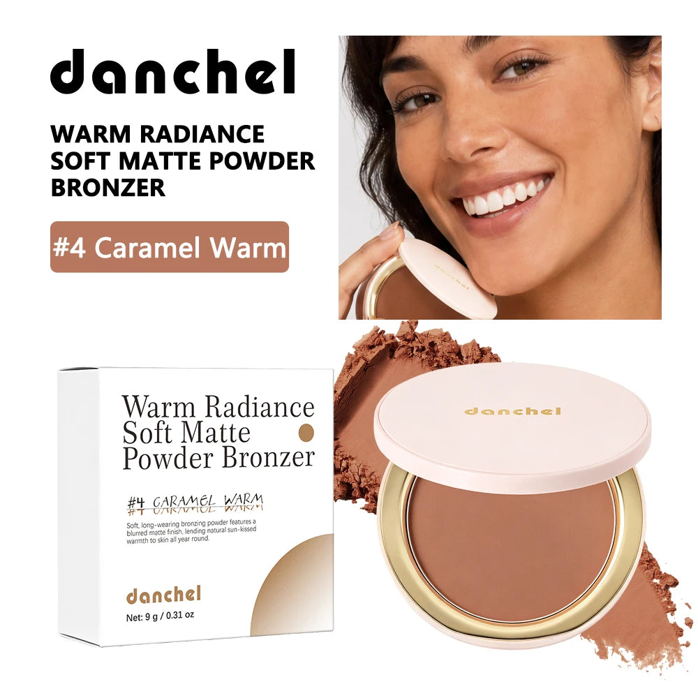 Soft Matte Bronzer Powder for Natural Contouring