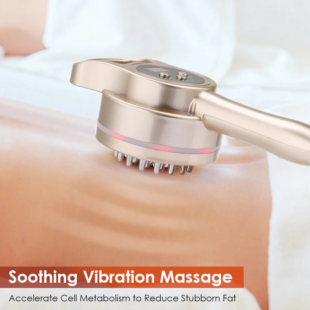 Electric Microcurrent Meridian Body Sculpting Massage Brush - 10