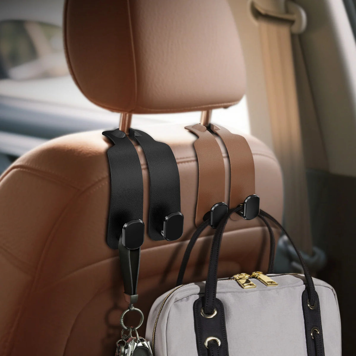 Universal Car Seat Back Storage Hook Organizer