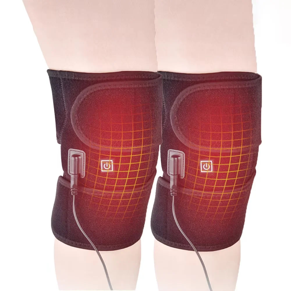 Electric Heated Knee Brace for Joint Pain Relief - 12