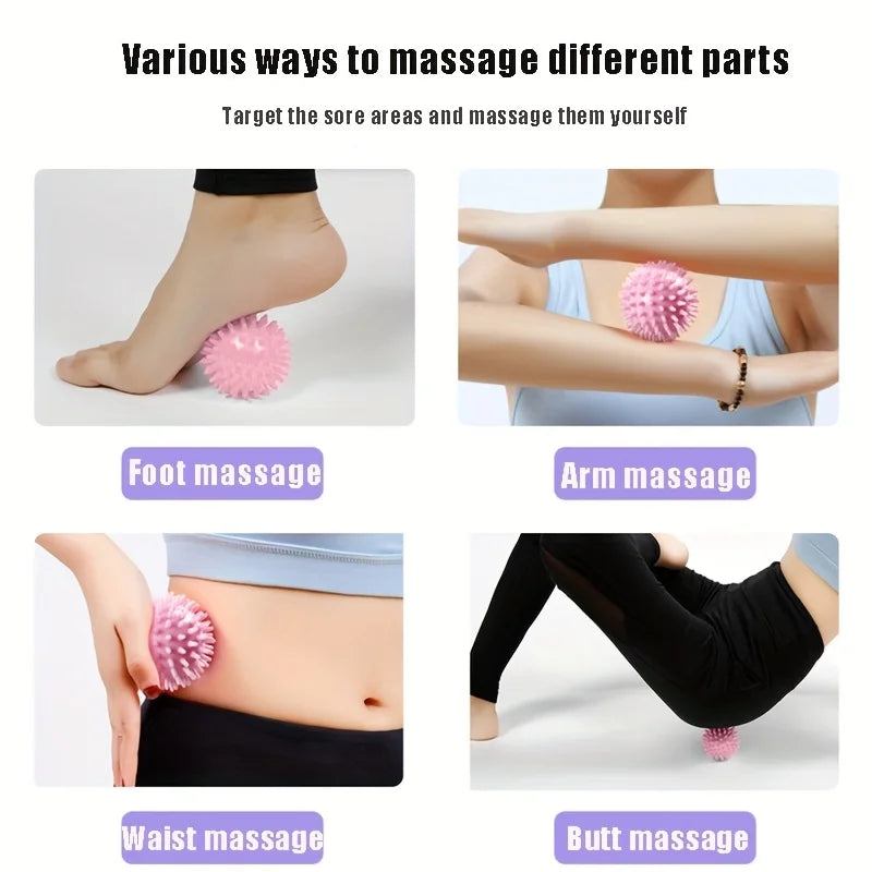 Spiky Sensory Massage Ball for Muscle Relief and Recovery - 10