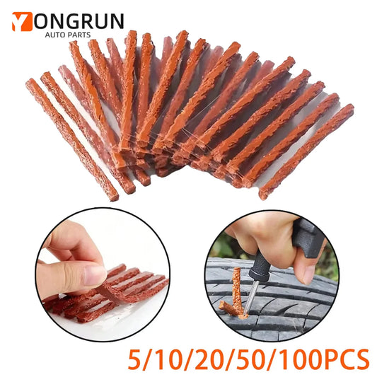 Automotive and Motorcycle Tire Repair Rubber Strips