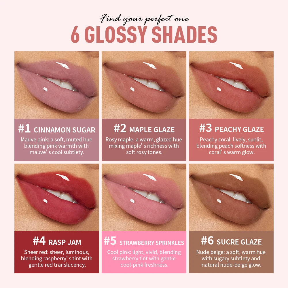 Hydrating Tinted Lip Serum for Plump and Glossy Lips - 10