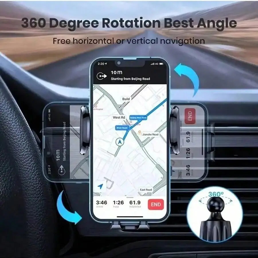 Adjustable Air Vent Car Phone Mount