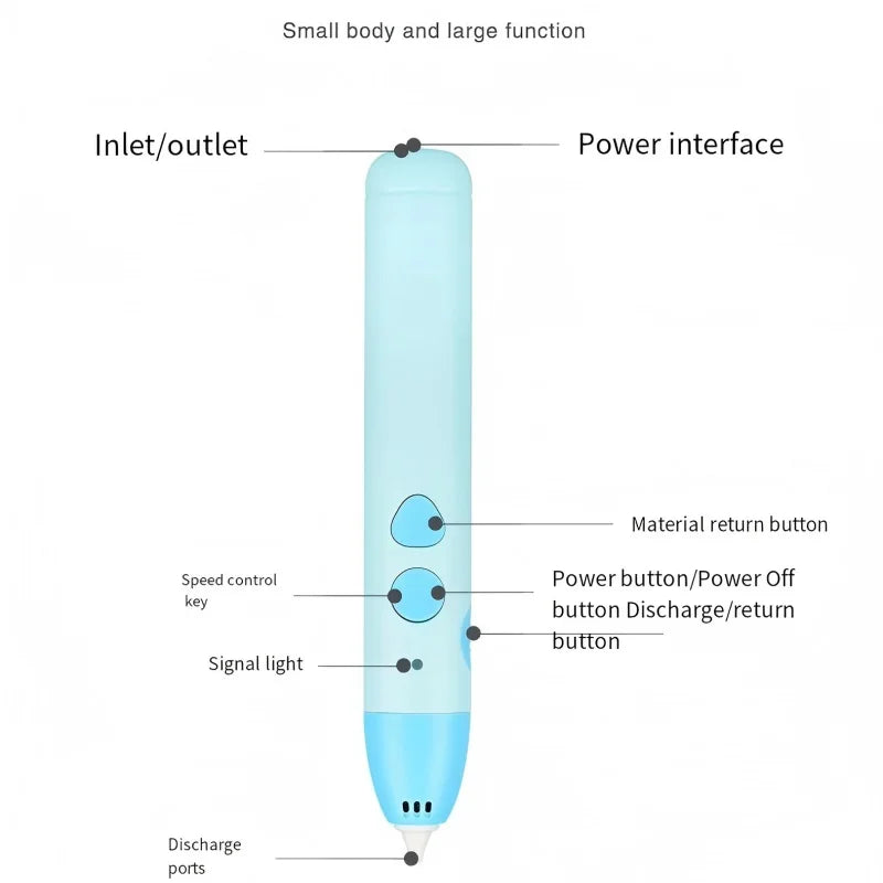 Low-Temperature 3D Printing Pen for Kids - 4