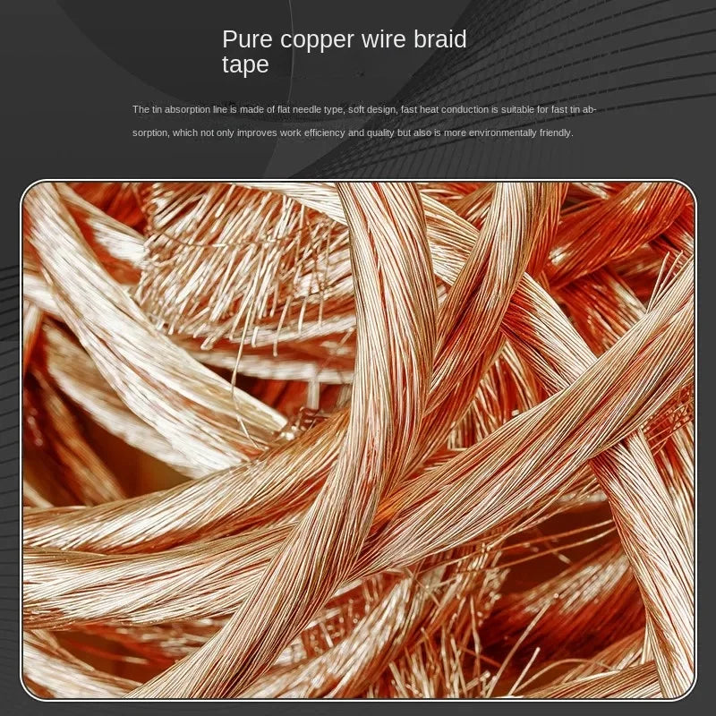 Desoldering Braid Solder Remover Wick Wire for Electronic Repair