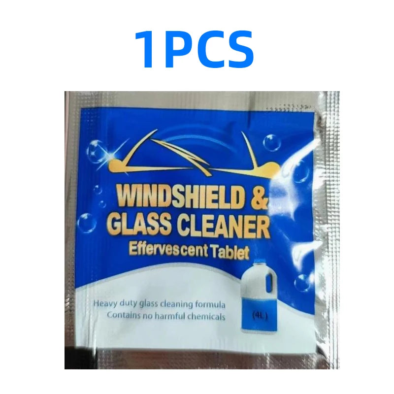 Concentrated Windshield Washer Fluid Effervescent Tablets