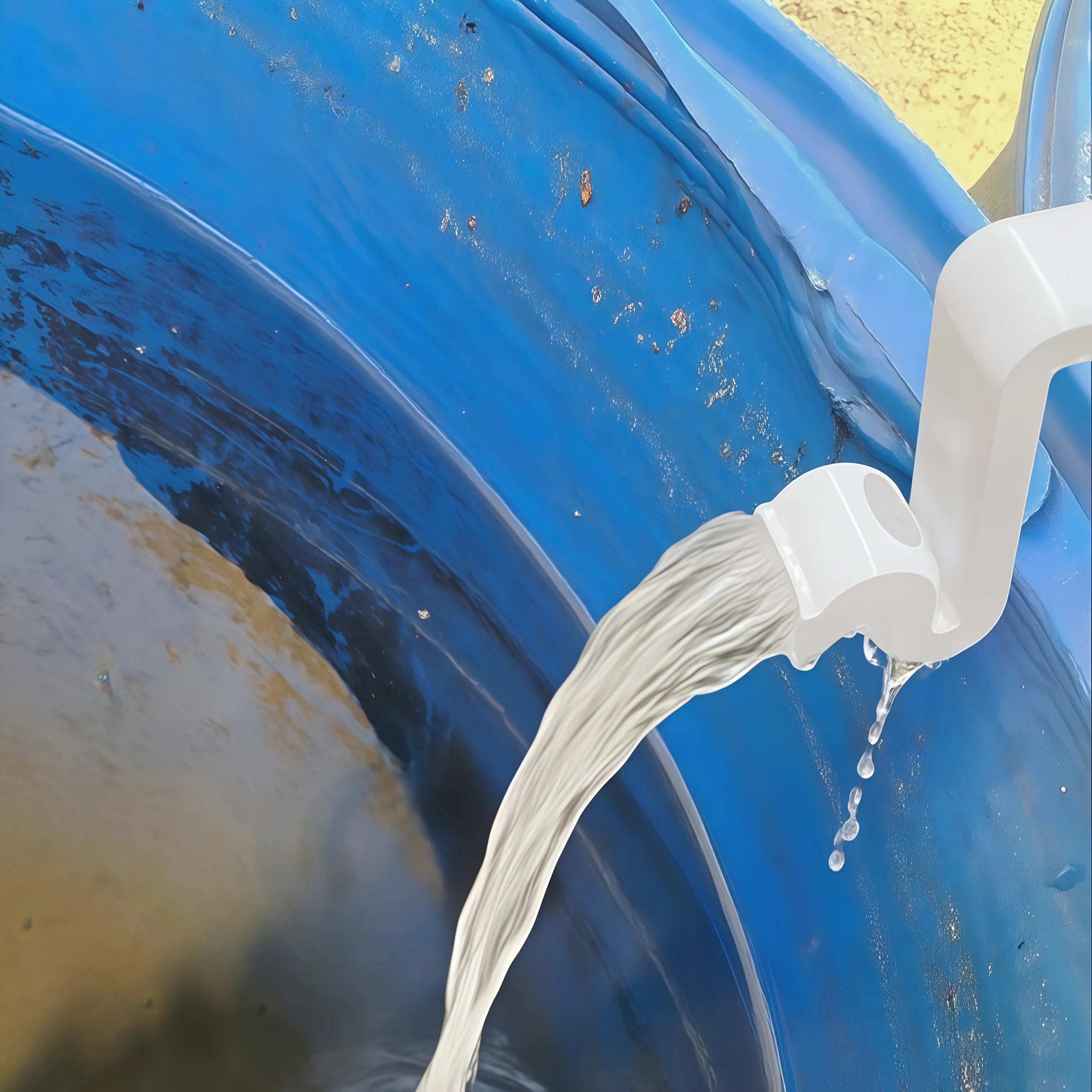 Self-Suction Garden Hose Drain Attachment for Flood Control - 7