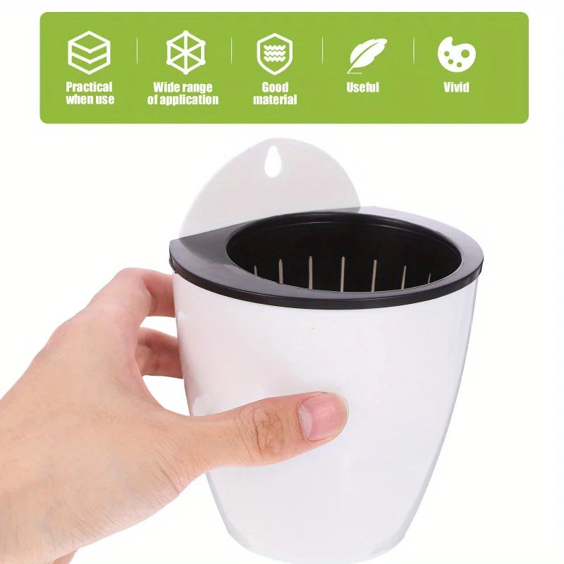 Self-Watering Hanging Wall Planter for Indoor Plants
