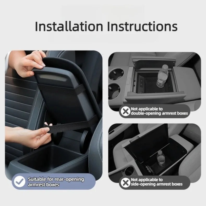 Universal Car Armrest Booster Cushion Pad - 11