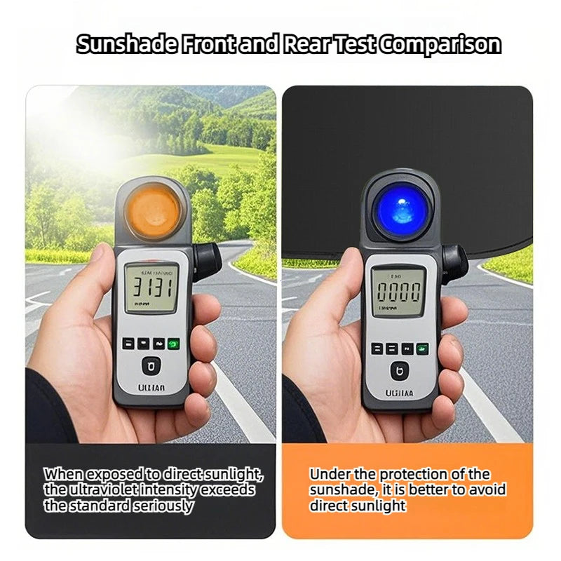 Foldable Electrostatic Car Window Sun Shade for UV Protection
