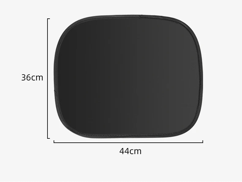Foldable Electrostatic Car Window Sun Shade for UV Protection - 16