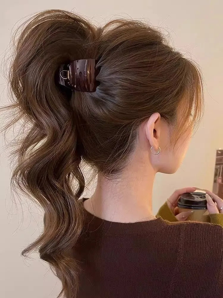 High Ponytail Volumizing Hair Claw Clip - 13