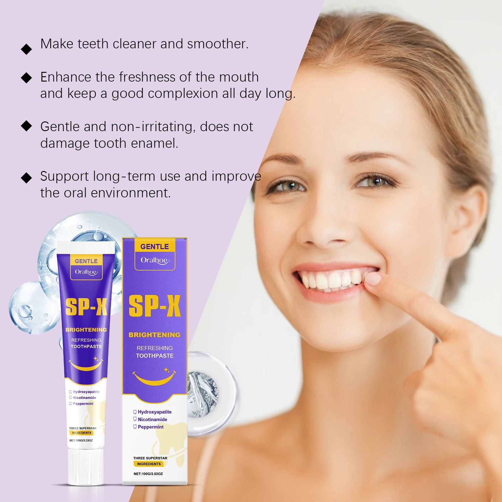 Brightening Toothpaste for Teeth Whitening and Stain Removal - 6