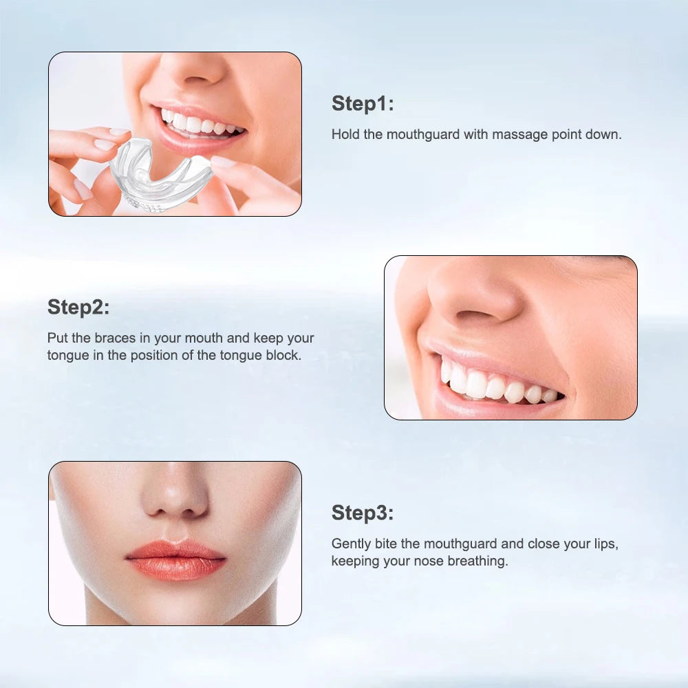 3-Stage Teeth Straightening Alignment Trainer for Adults