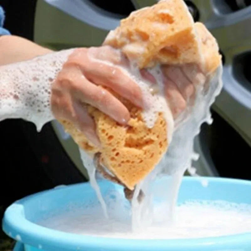Large Honeycomb Car Wash Sponge Extra Absorbent Cleaning Brush Block - 8