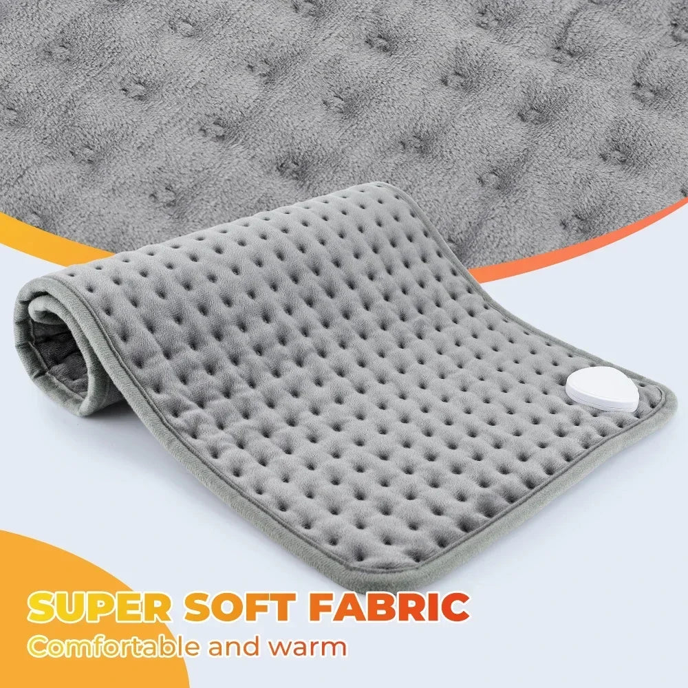 Electric Heating Pad for Back Neck and Shoulder Pain Relief - 3