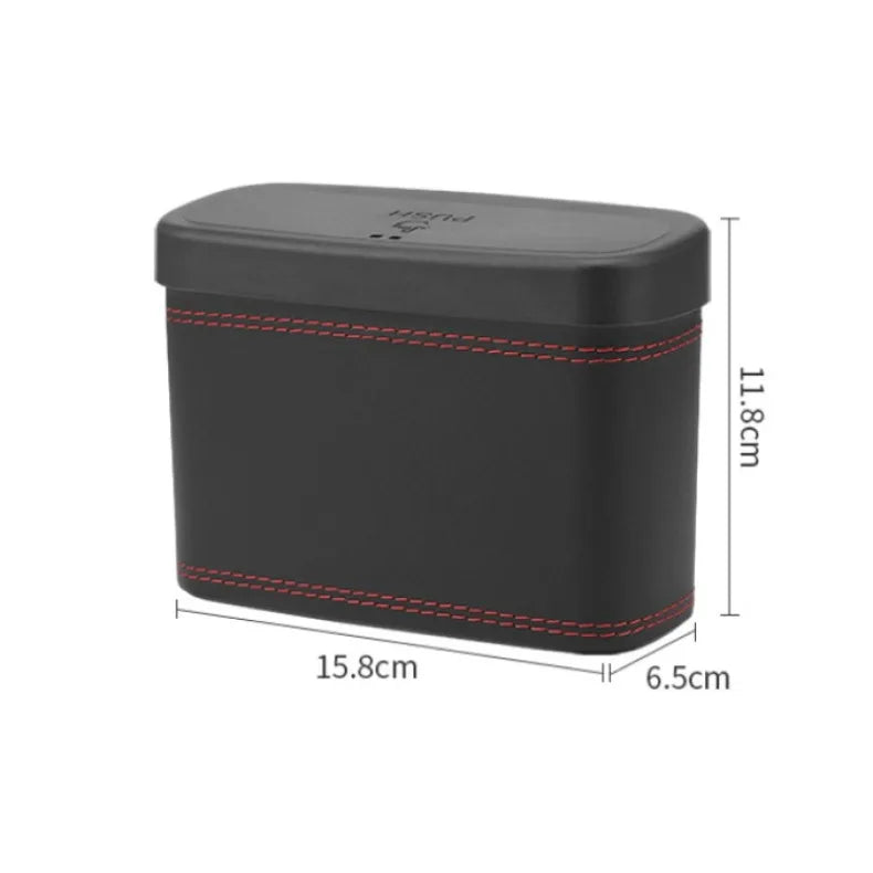 Universal Hanging Car Trash Can and Storage Organizer - 8