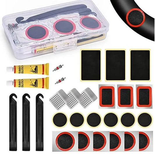 Portable Bicycle Tire Puncture Repair Kit