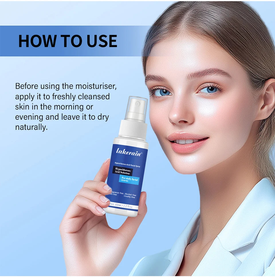 Hypochlorous Acid Soothing Facial Spray for Acne and Sensitive Skin