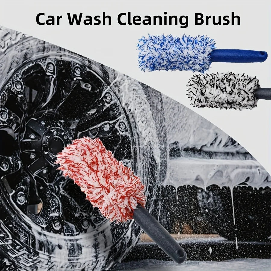 Microfiber Car Wheel and Rim Cleaning Brush - 6