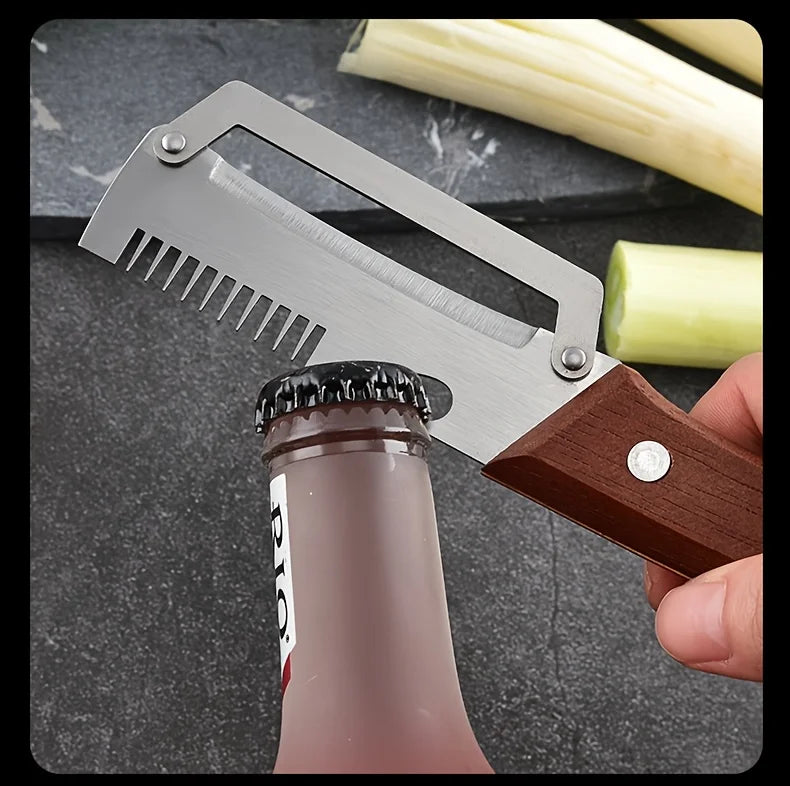 3-in-1 Multifunctional Vegetable Peeler and Scallion Slicer