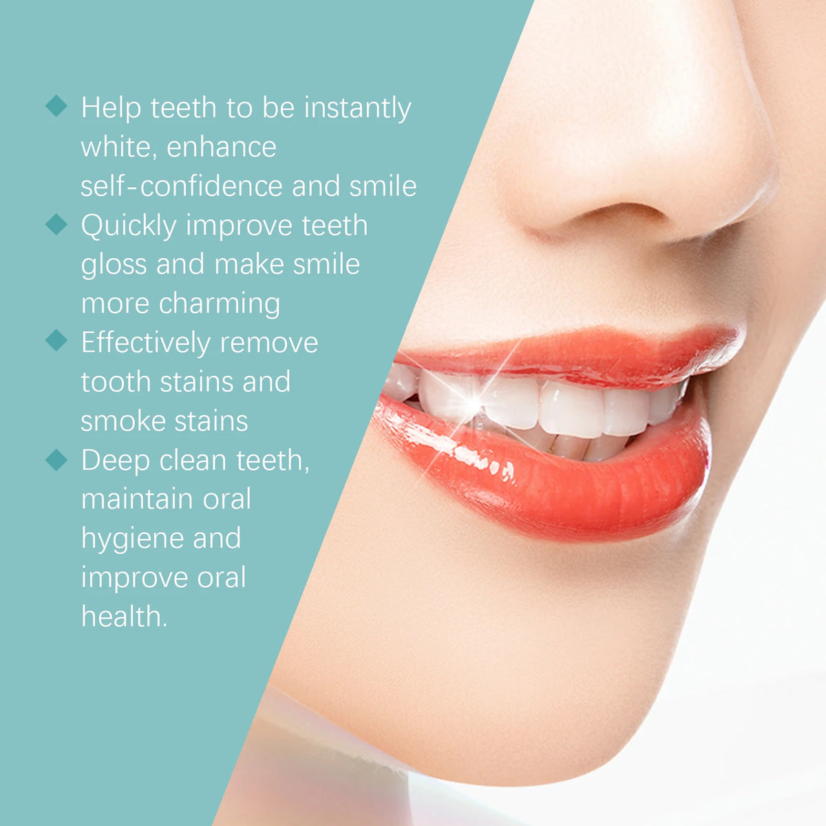 Instant Teeth Whitening Paint for Bright Smile