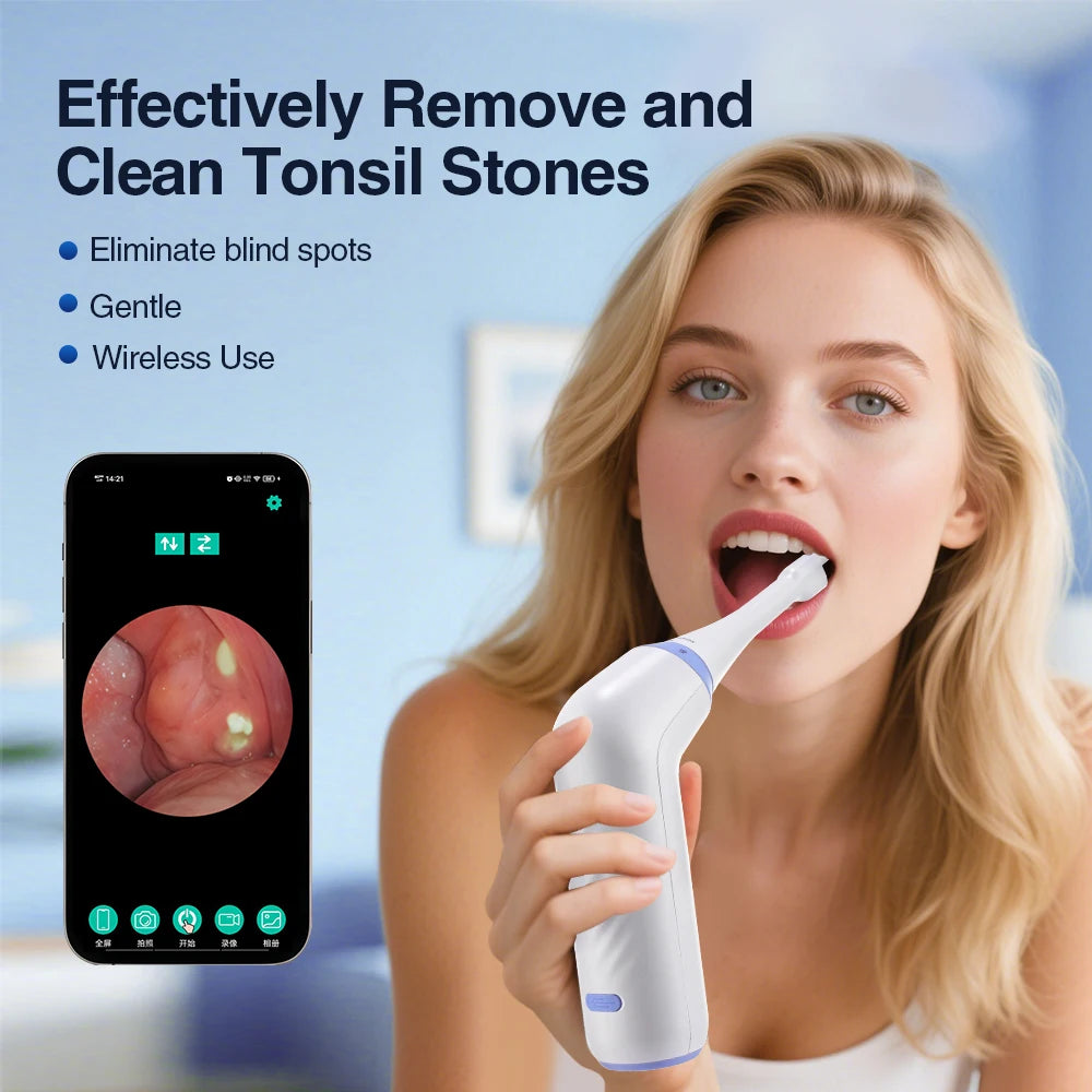 HD Visual Tonsil Stone Removal Vacuum Tool - 7