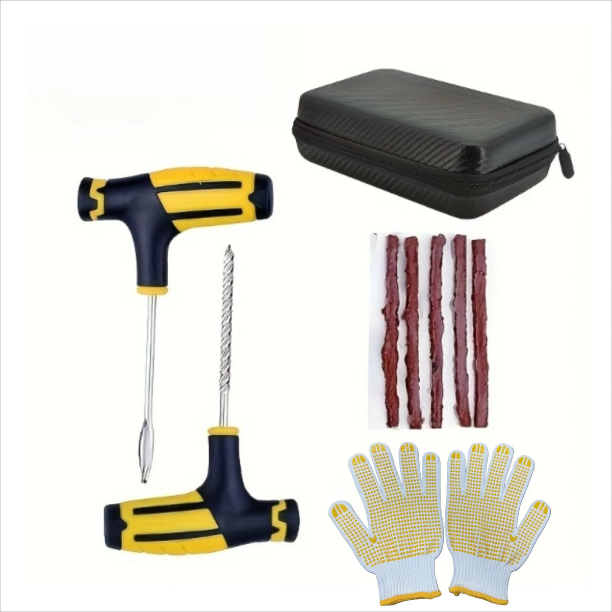 Emergency Car Tire Puncture Repair Kit