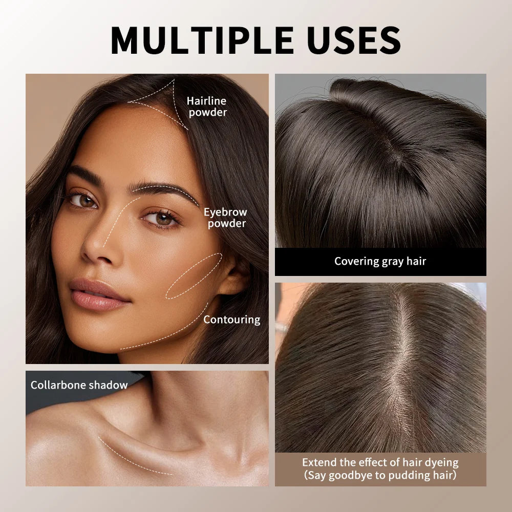 Waterproof Hairline Shadow and Root Cover Up Powder