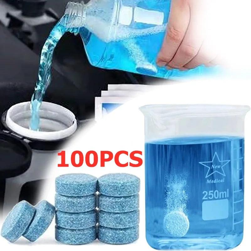 Concentrated Car Windscreen Wiper Cleaning Tablets - 1